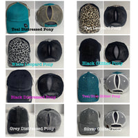 Leopard Basebll Mom Leather Patch Hat