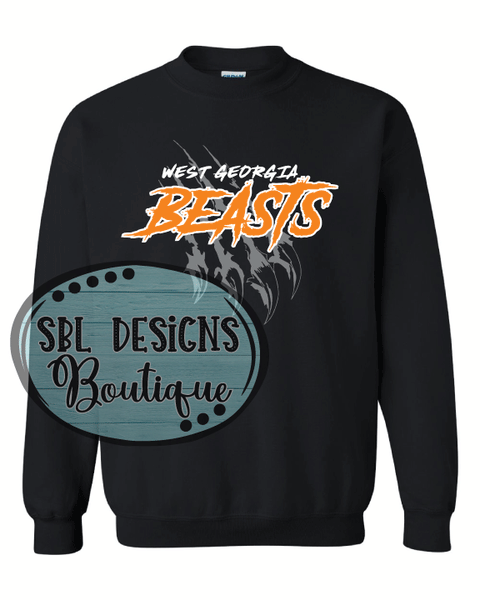 West Georgia Beasts Black Sweatshirt