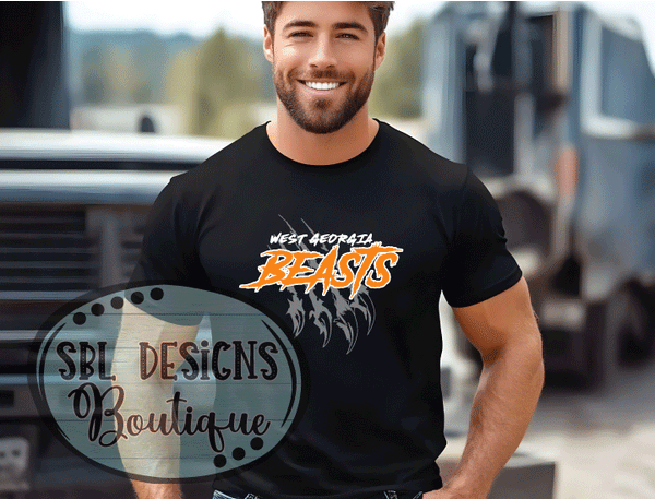 West Georgia Beasts Black TShirt