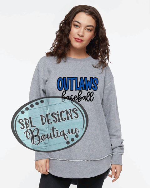 Outlaws Ladies Design- Bold Design- Premium Sweatshirt