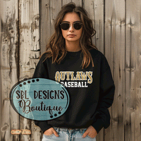 Williams Outlaws | Western Outlaws | Black Sweatshirt