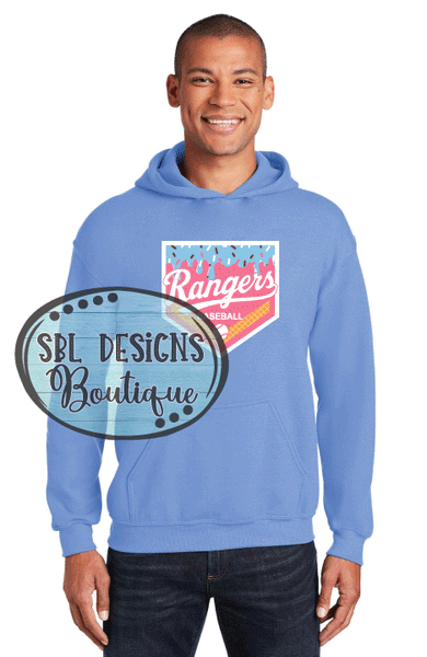 New Georgia Rangers | Team Logo | Light Blue Hoodie