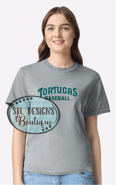 New Georgia Tortugas | Tortugas Baseball | Granite Comfort Colors T-Shirt