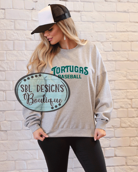 New Georgia Tortugas | Tortugas Baseball | Sport Gray Sweatshirt