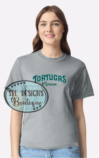 New Georgia Tortugas | Customizable Name | Granite Comfort Colors T-Shirt