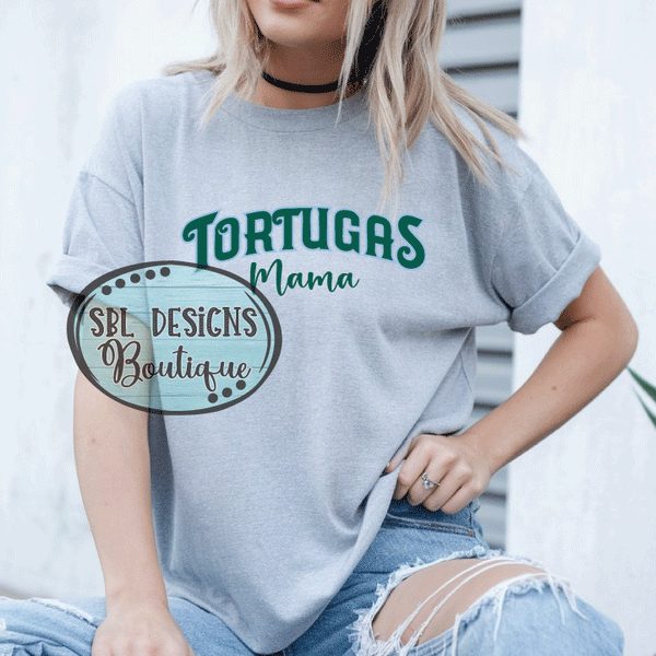 Tortugas | Customizable Name | Sport Gray T-Shirt
