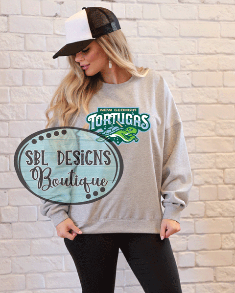 New Georgia Tortugas | Team Logo | Sport Gray Sweatshirt