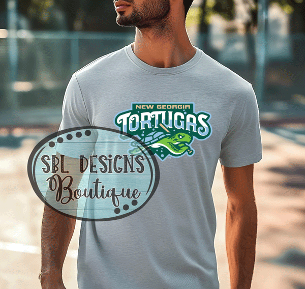 New Georgia Tortugas | Team Logo | Sport Gray T-Shirt
