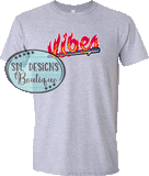 Vibes Fire Logo - Sport Grey Tee, Sweatshirt, or Hoodie