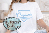 PS Choppers | Light Blue Team Logo | Fan Apparel Collection