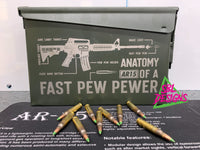 Laser Engraved 30 Cal Ammo Can